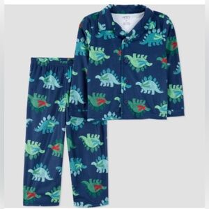 NWT Carters 2 piece Pajama Set Dinosaurs Long Sleeve, Pants 2T & 4T